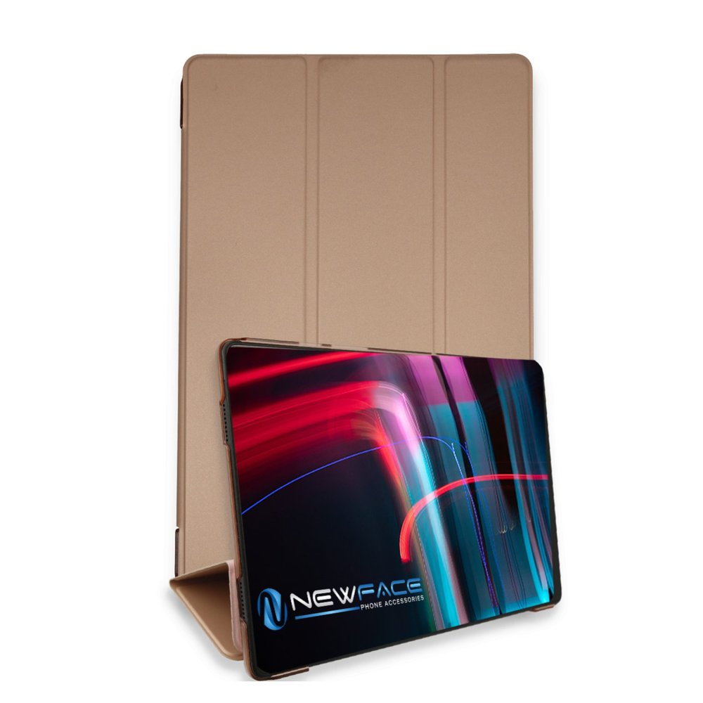  Samsung Galaxy T737 Tab S7 FE 12.4 Kılıf Tablet Smart Kılıf - Rose Gold