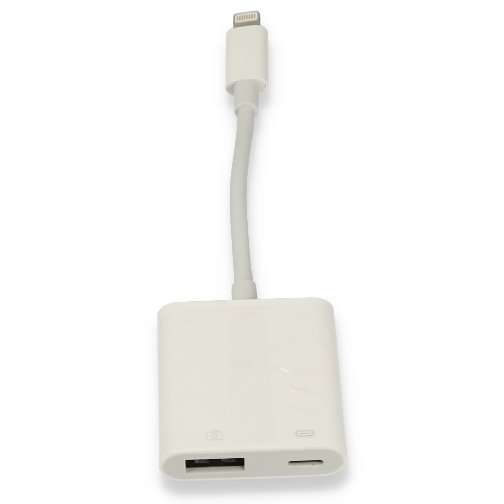  APR22 Iphone Otg 2in1 - Beyaz