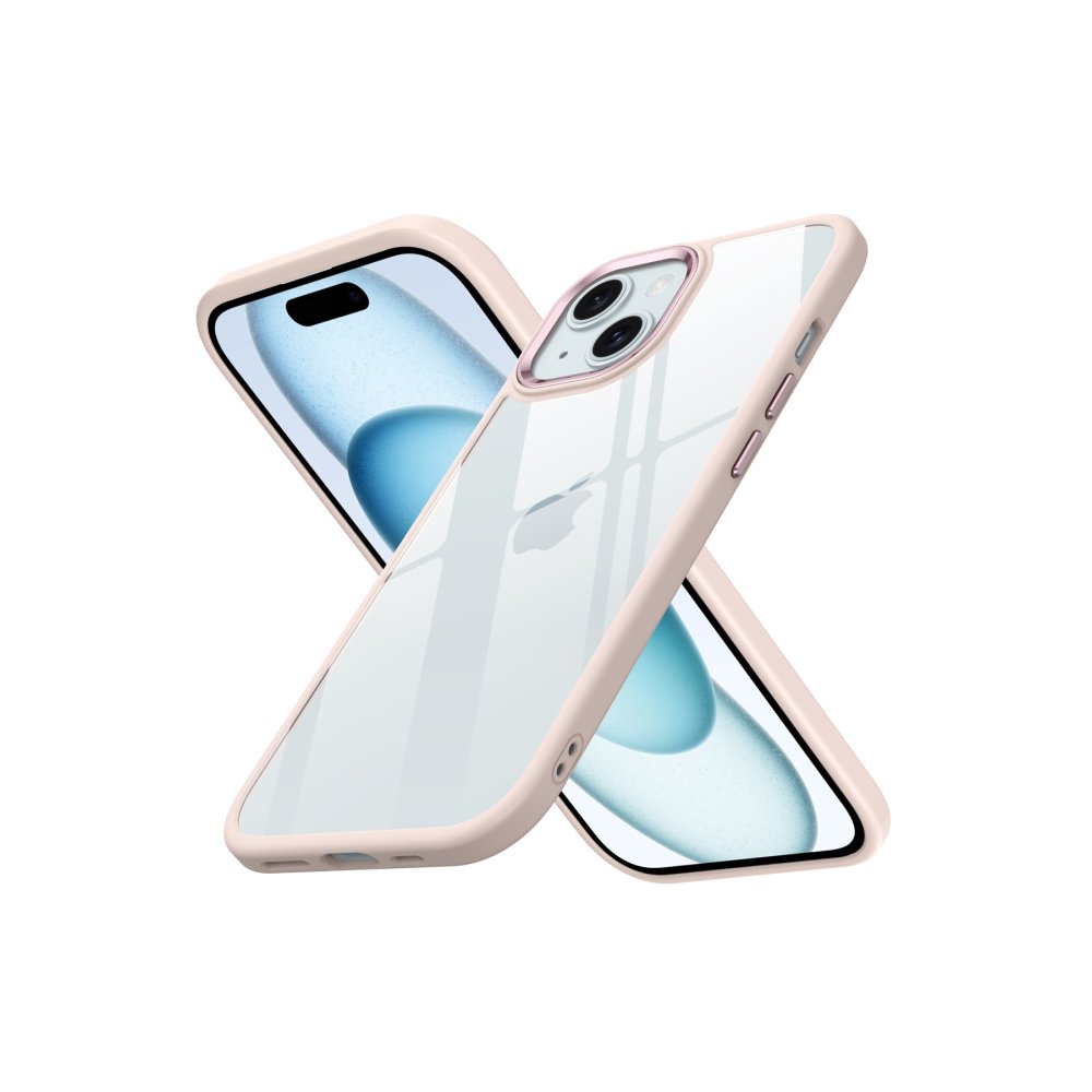  iPhone 15 Kılıf Power Silikon - Rose