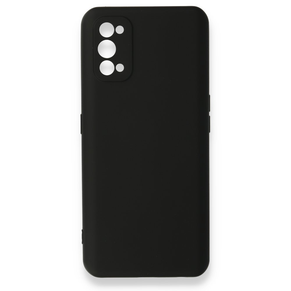 Realme 7 Pro Kılıf Nano içi Kadife Silikon - Siyah  Realme 7 Pro Kılıf Nano içi Kadife Silikon - Siyah