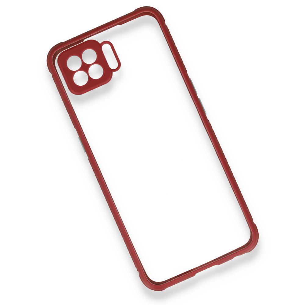 Oppo A73 Kılıf Miami Şeffaf Silikon - Fuşya  Oppo A73 Kılıf Miami Şeffaf Silikon - Fuşya