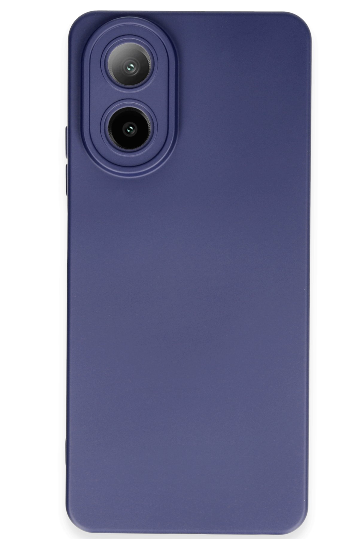 Oppo A38 Kılıf Nano içi Kadife Silikon - Lacivert Oppo A38 Kılıf Nano içi Kadife Silikon - Lacivert