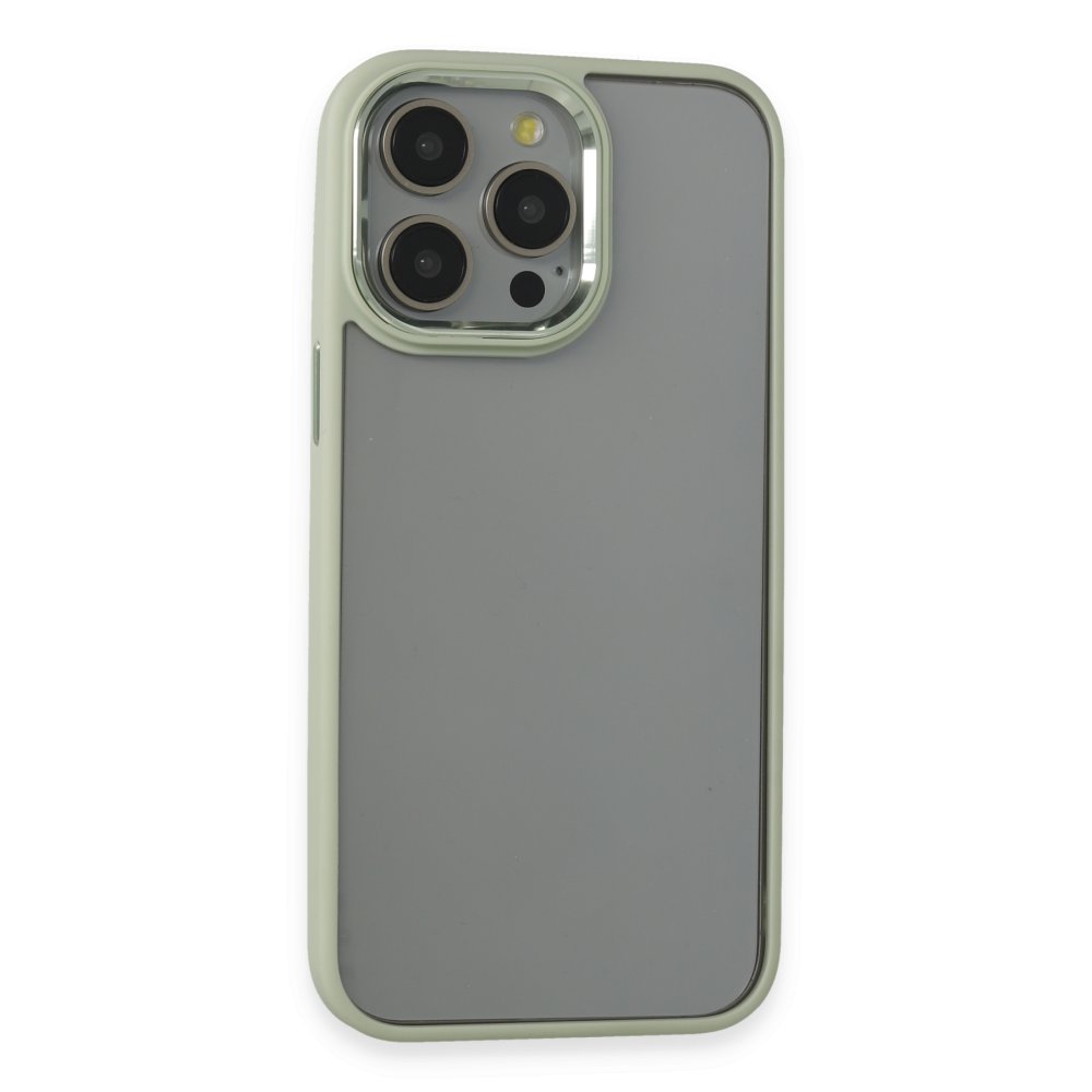  iPhone 14 Pro Max Kılıf Power Silikon - Yeşil