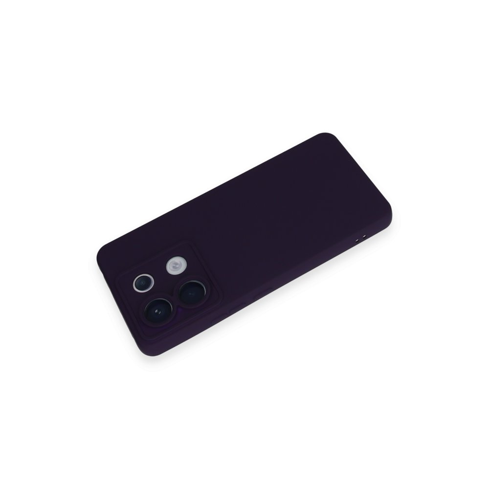Redmi Note 13 Pro 5G Kılıf Nano içi Kadife Silikon - Mor Redmi Note 13 Pro 5G Kılıf Nano içi Kadife Silikon - Mor