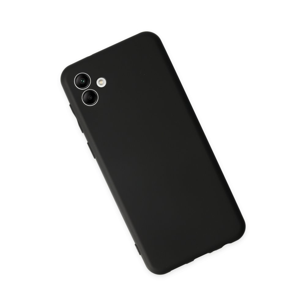  Samsung Galaxy A04 Kılıf First Silikon - Siyah