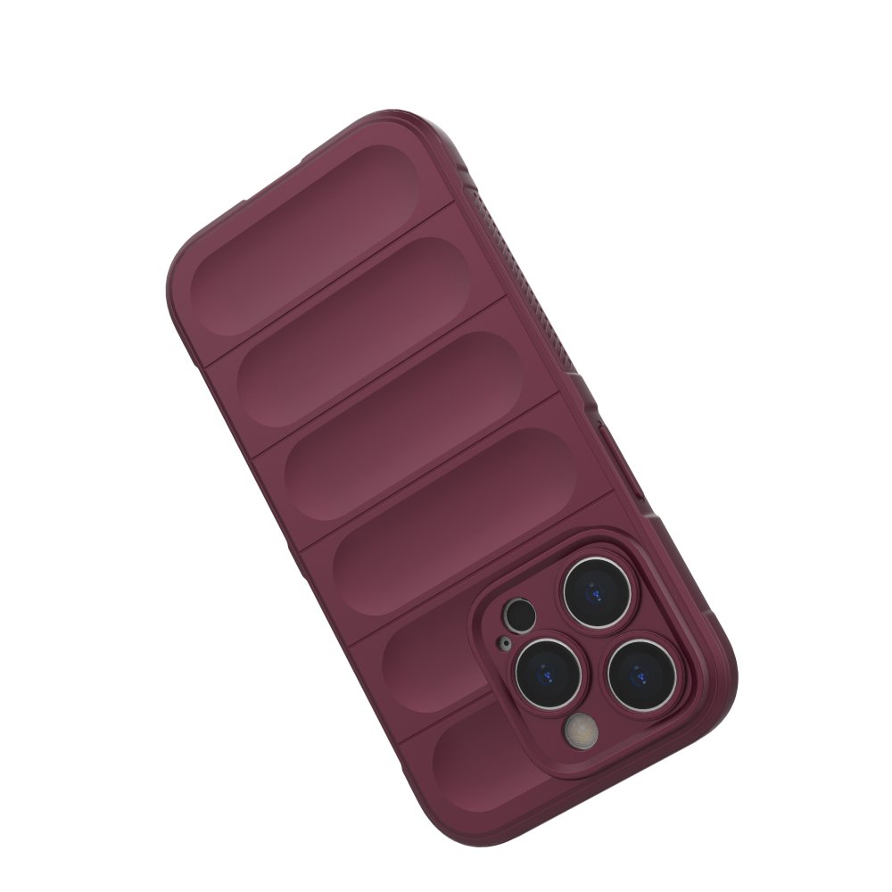  iPhone 15 Pro Kılıf Optimum Silikon - Bordo