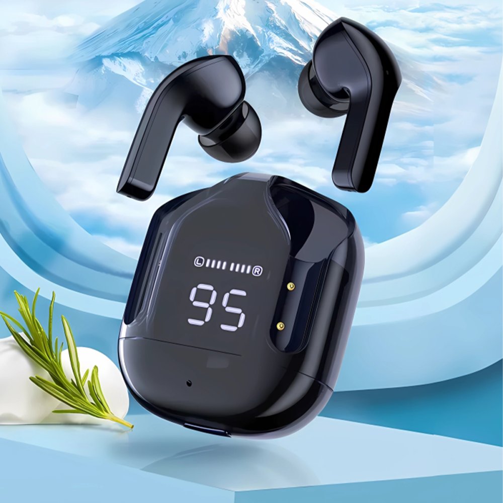 Konfulon GT13 Dijital Şarj Göstergeli Kablosuz Airpods Kulaklık - Siyah Konfulon GT13 Dijital Şarj Göstergeli Kablosuz Airpods Kulaklık - Siyah