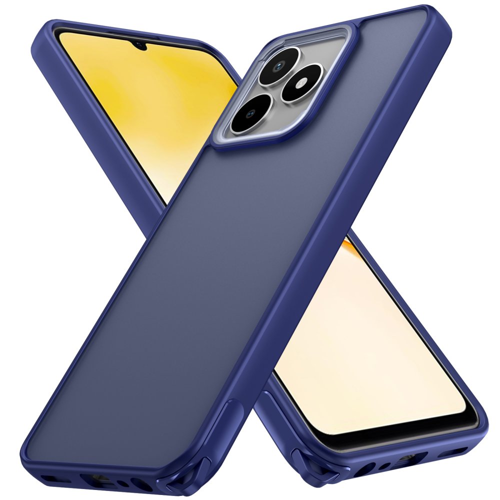 Realme C53 Kılıf Elegant Kapak - Lacivert Realme C53 Kılıf Elegant Kapak - Lacivert