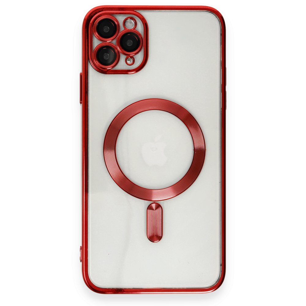  iPhone 11 Pro Max Kılıf Kross Magneticsafe Kapak - Kırmızı