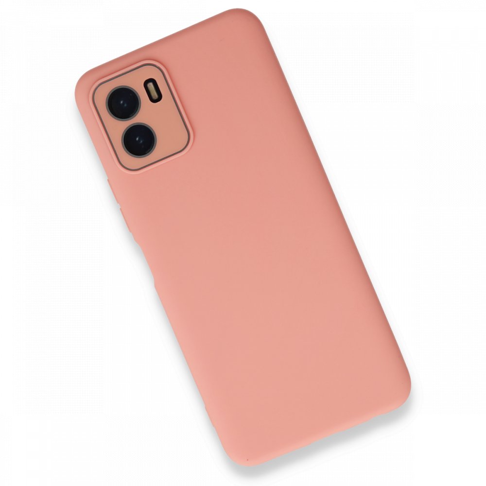  Vivo Y15S Kılıf Lansman Glass Kapak - Pembe