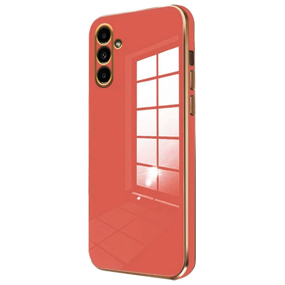 Samsung Galaxy M15 Kılıf Volet Silikon - Kırmızı Samsung Galaxy M15 Kılıf Volet Silikon - Kırmızı