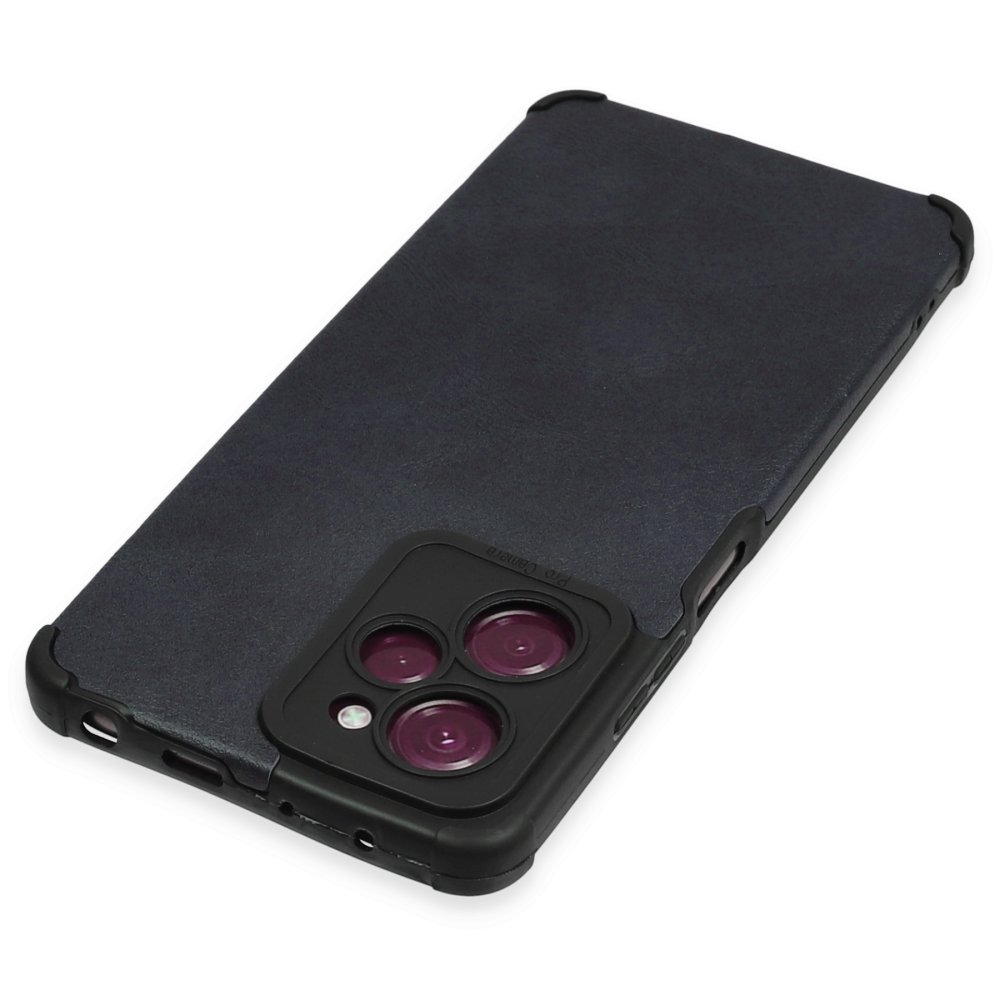 Xiaomi Poco X5 Pro 5G Kılıf Loop Deri Silikon - Lacivert  Xiaomi Poco X5 Pro 5G Kılıf Loop Deri Silikon - Lacivert