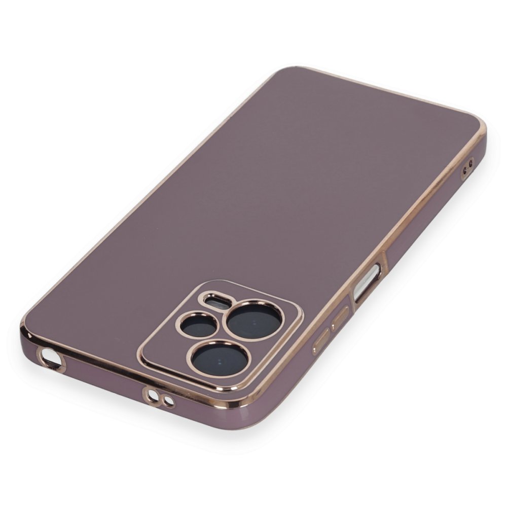 Xiaomi Poco X5 5G Kılıf Volet Silikon - Mor Xiaomi Poco X5 5G Kılıf Volet Silikon - Mor