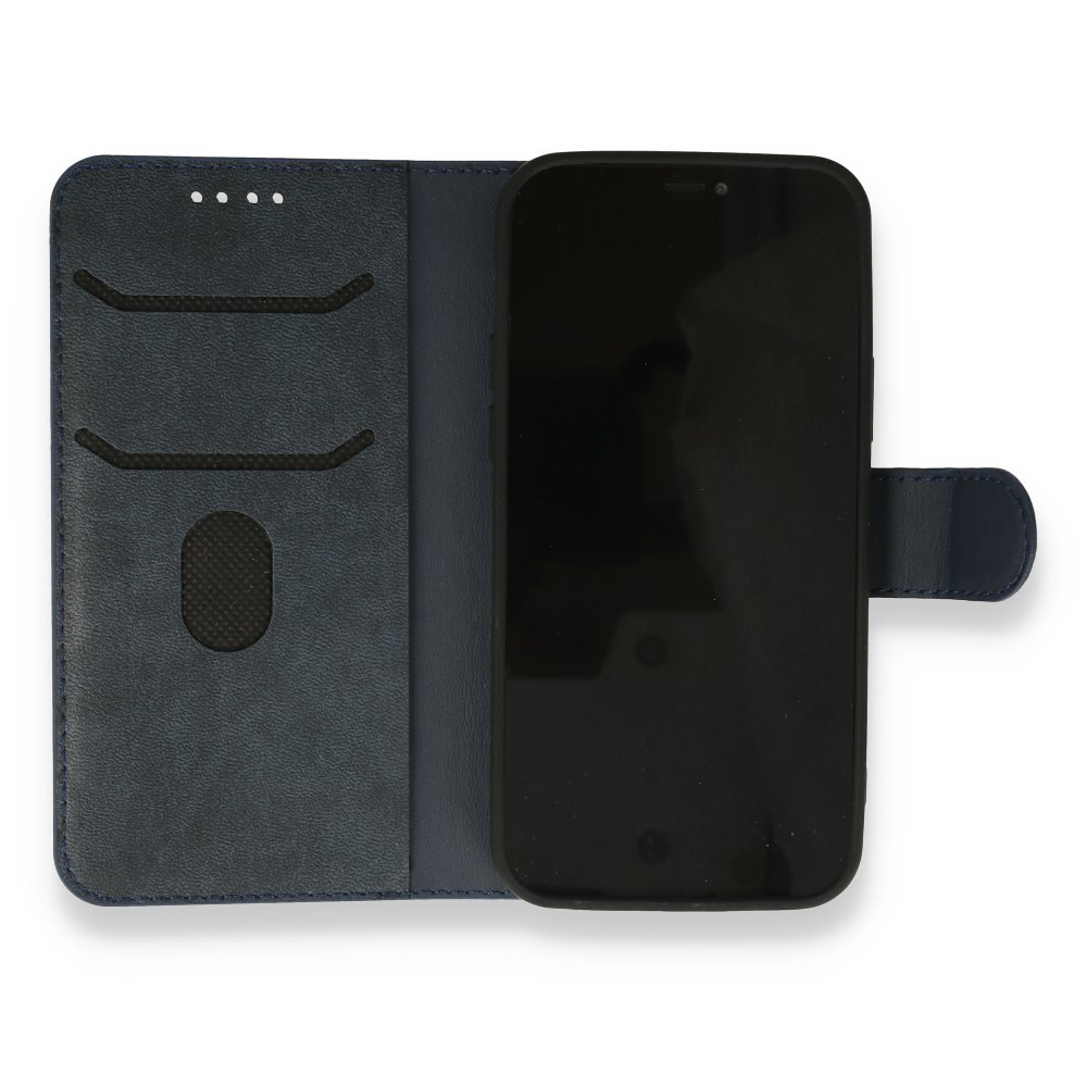 iPhone 12 Pro Kılıf Trend S Plus Kapaklı Kılıf - Lacivert iPhone 12 Pro Kılıf Trend S Plus Kapaklı Kılıf - Lacivert