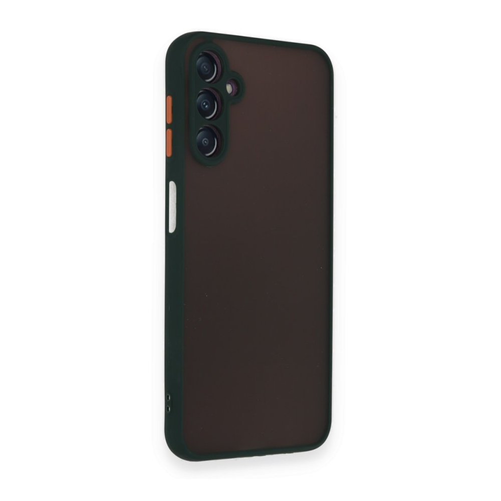  Samsung Galaxy A15 4G Kılıf Montreal Silikon Kapak - Yeşil