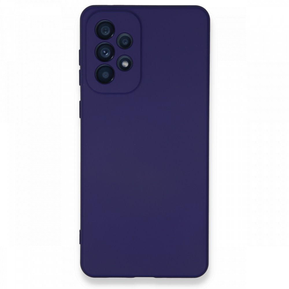  Samsung Galaxy A73 5G Kılıf Nano içi Kadife Silikon - Mor