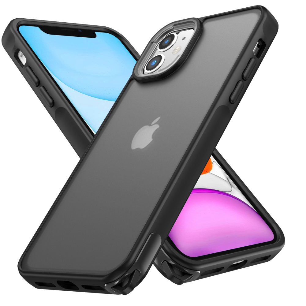 iPhone 11 Kılıf Elegant Kapak - Siyah iPhone 11 Kılıf Elegant Kapak - Siyah