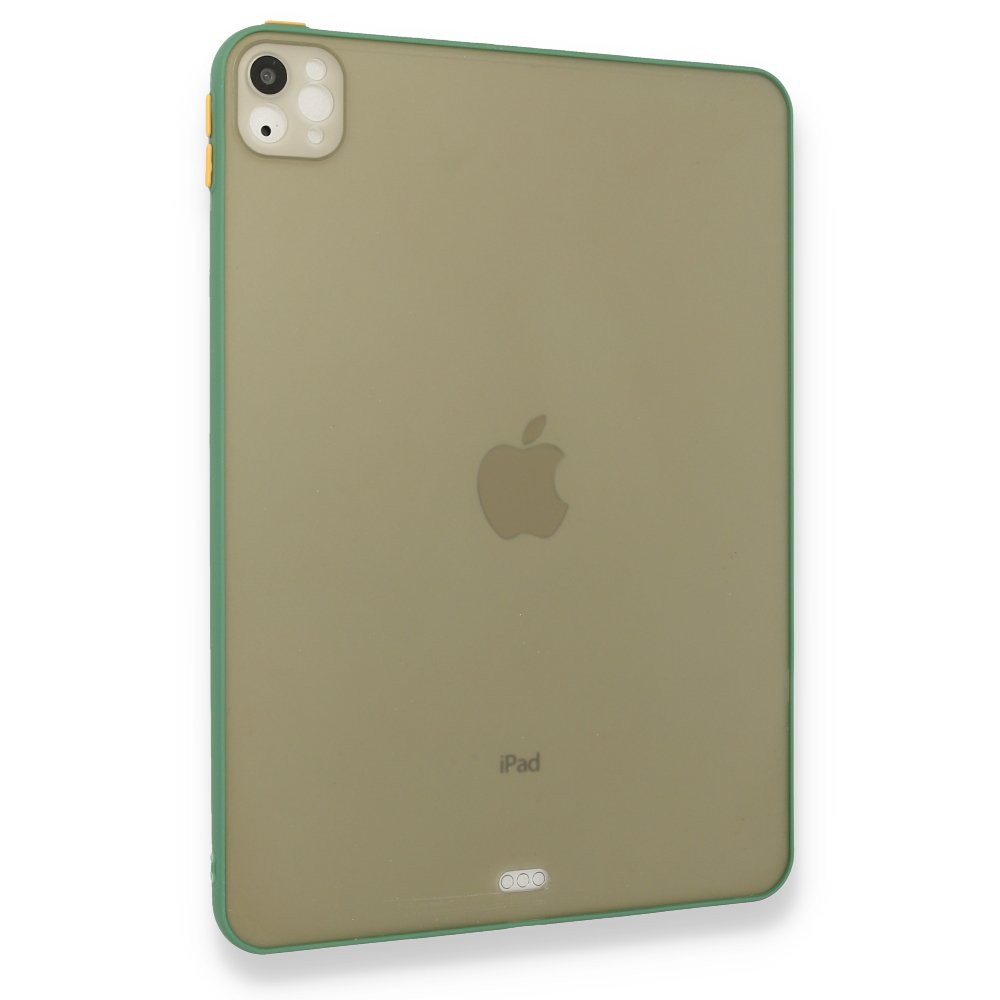  iPad Air 4 10.9 Kılıf Tablet Montreal Silikon - Yeşil