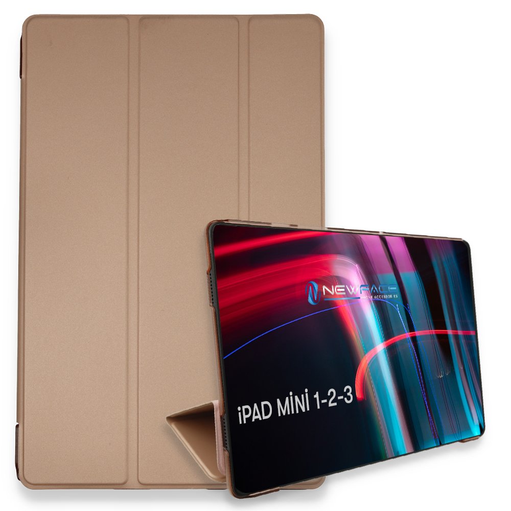  iPad Mini 2 Kılıf Tablet Smart Kılıf - Rose Gold