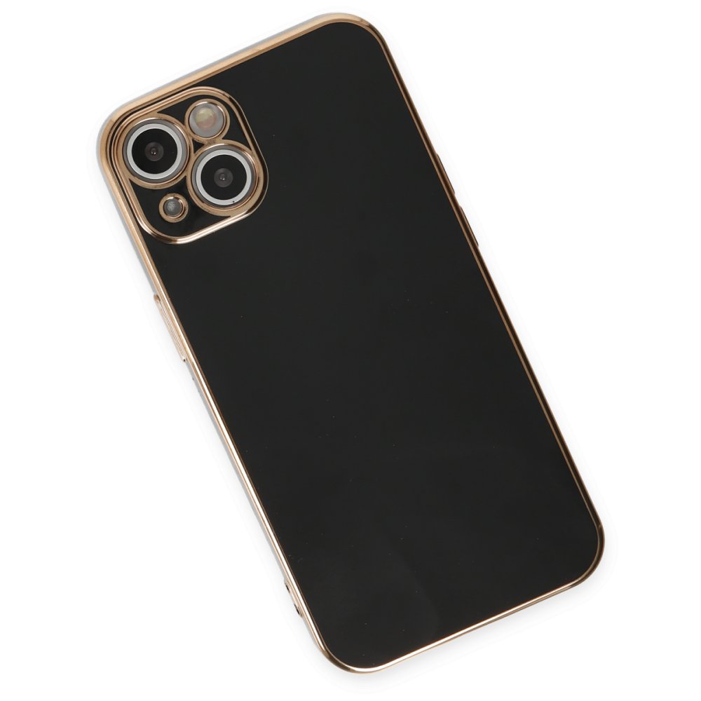  iPhone 14 Plus Kılıf Volet Silikon - Siyah