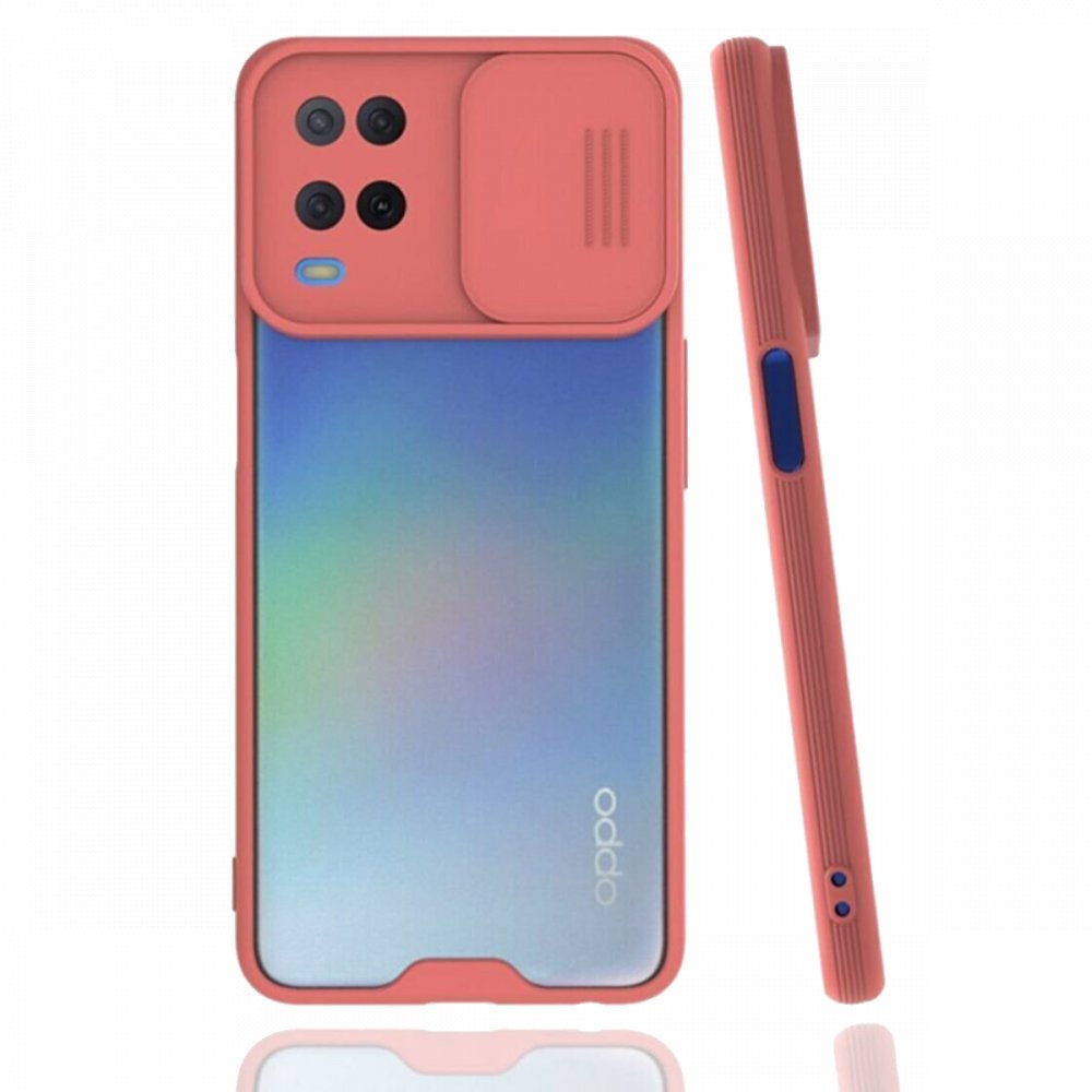  Realme 8 Pro Kılıf Platin Kamera Koruma Silikon - Pembe
