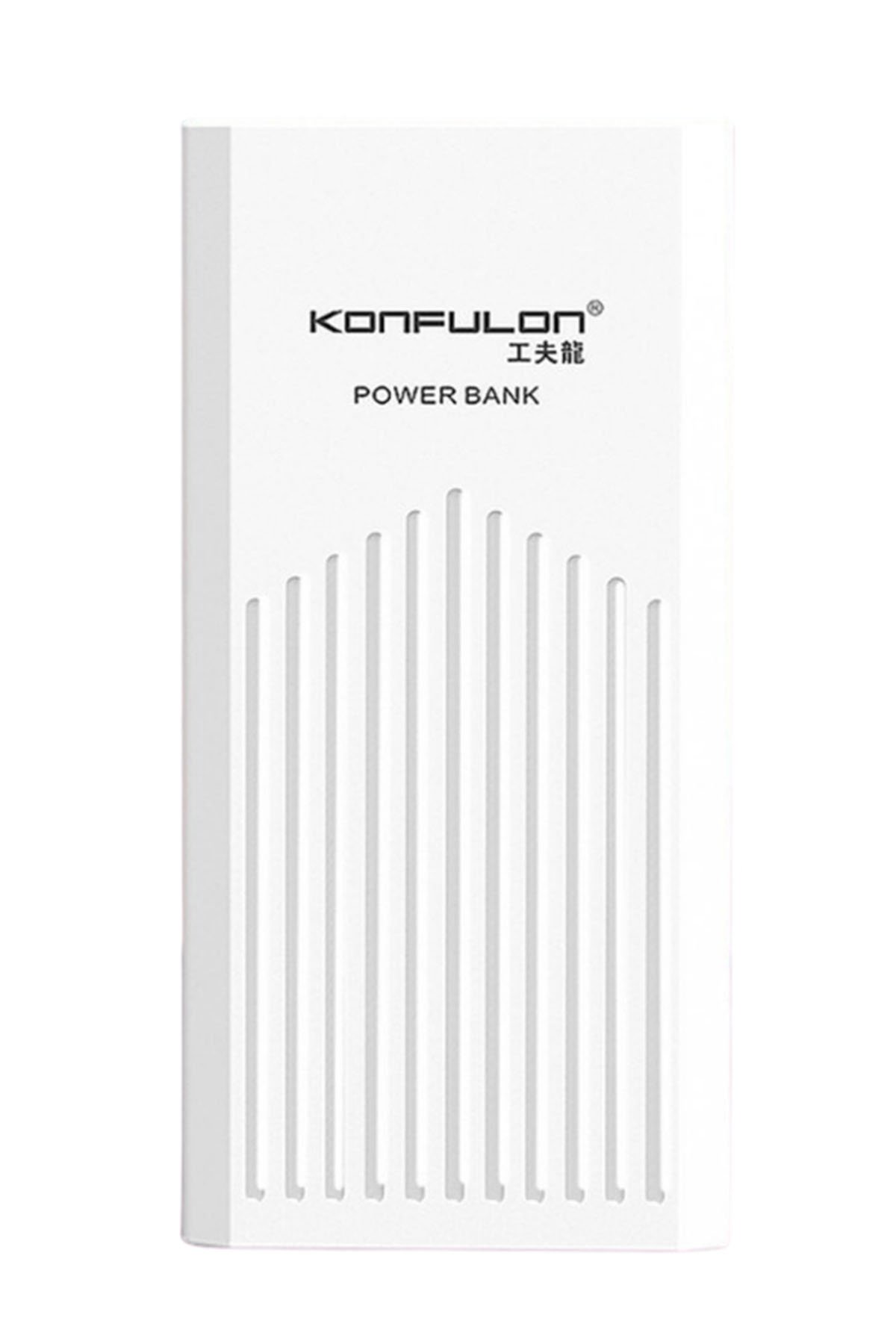 Konfulon P40Q Powerbank 40.000 mAh PD 18W Hızlı Şarj - Beyaz