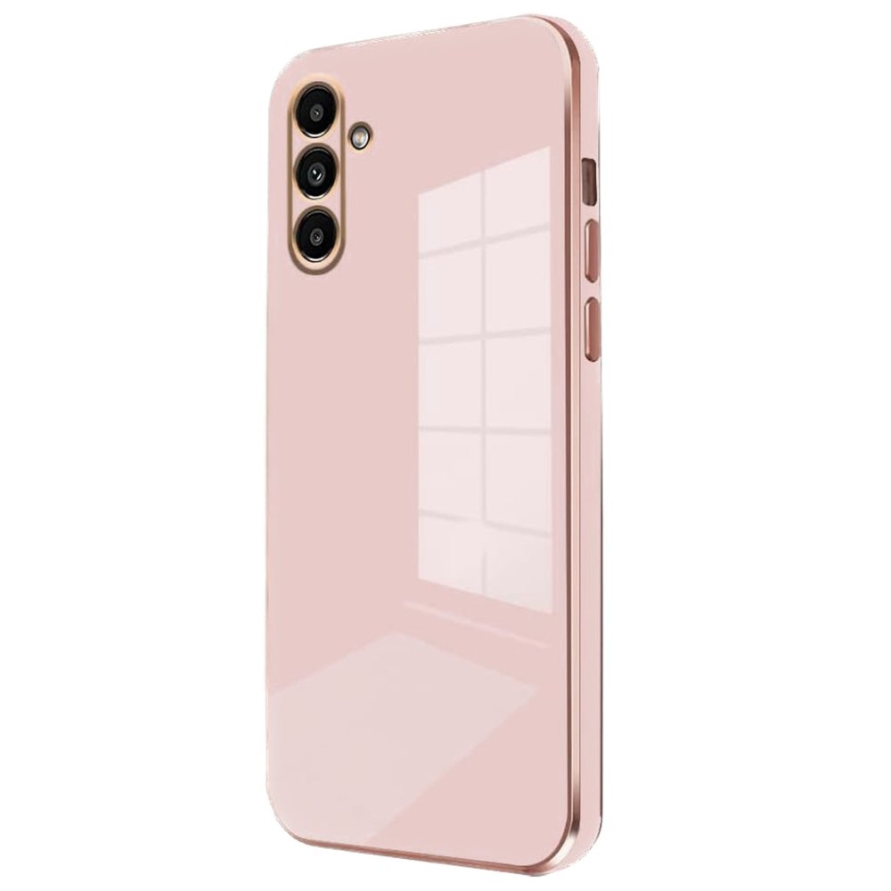  Samsung Galaxy M15 Kılıf Volet Silikon - Pembe