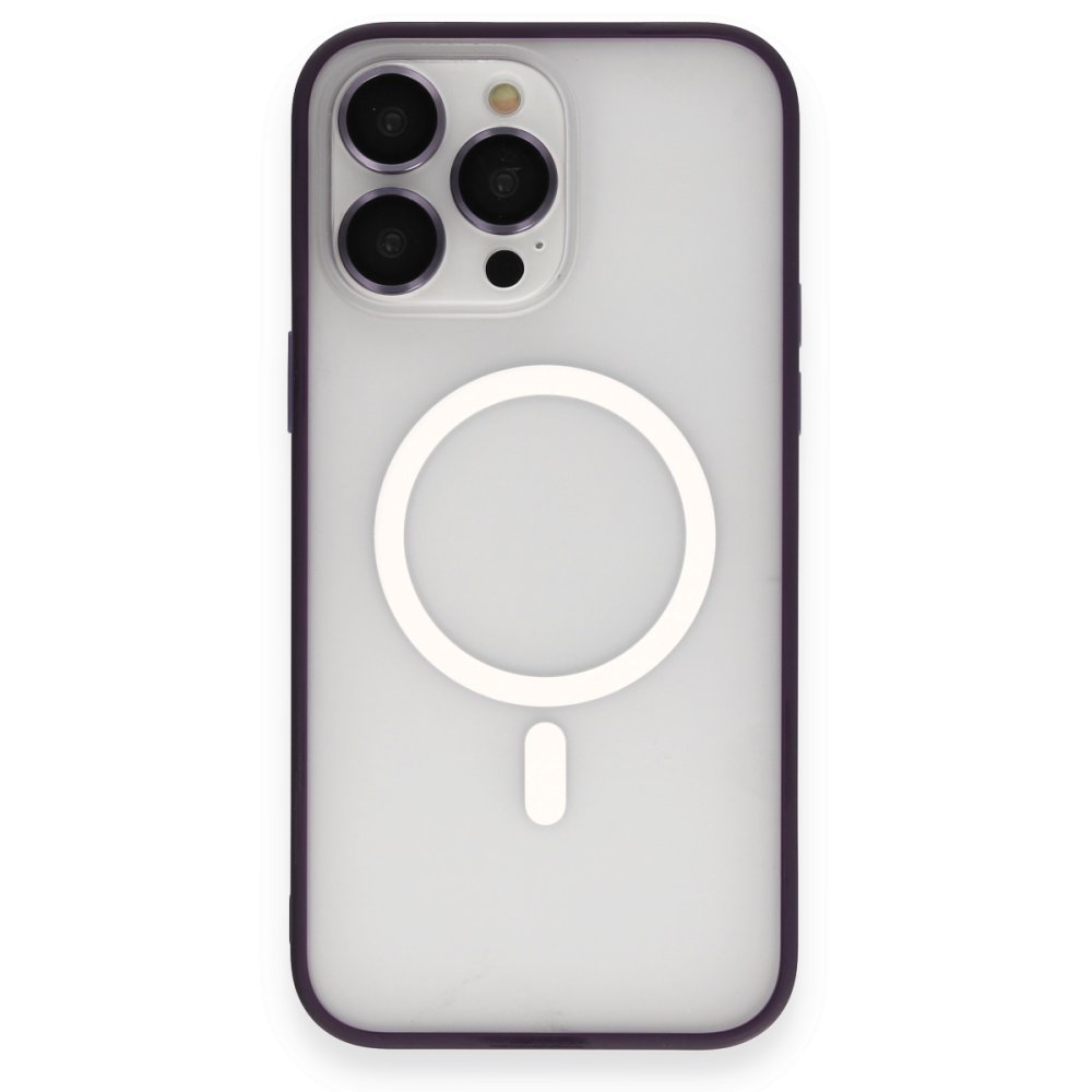 Joko iPhone 14 Pro Max Kılıf Martin Lens Magneticsafe Kapak - Derin Mor Joko iPhone 14 Pro Max Kılıf Martin Lens Magneticsafe Kapak - Derin Mor
