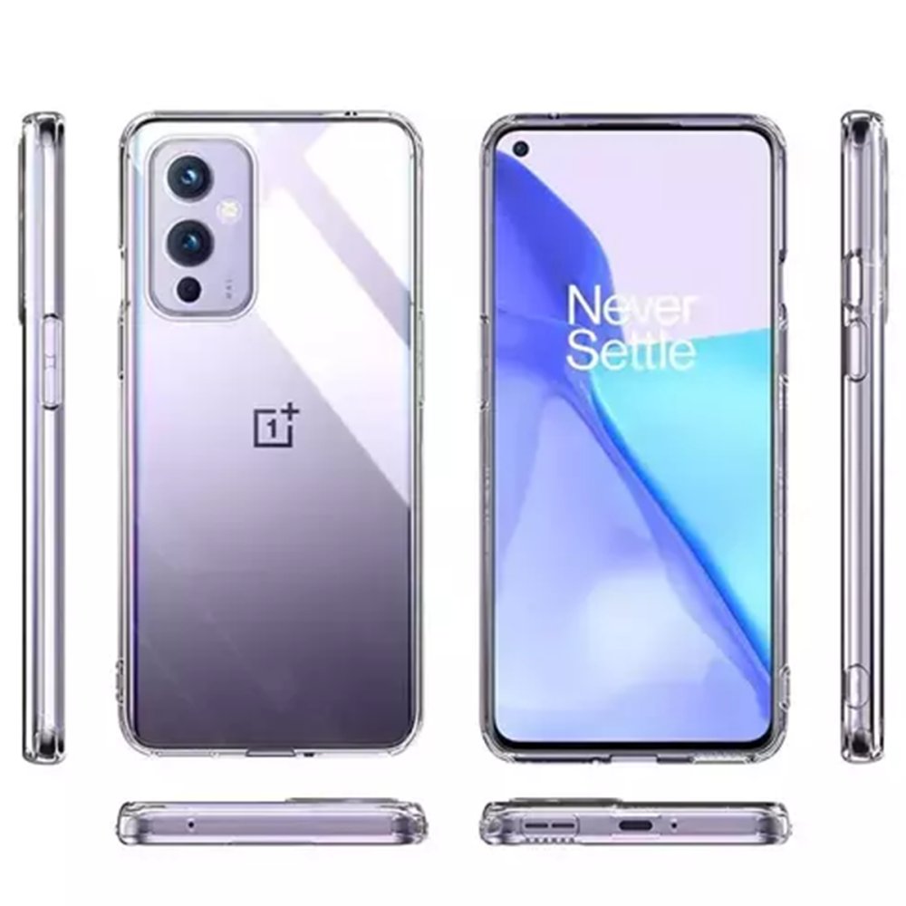 One Plus 9 Kılıf Lüx Şeffaf Silikon One Plus 9 Kılıf Lüx Şeffaf Silikon