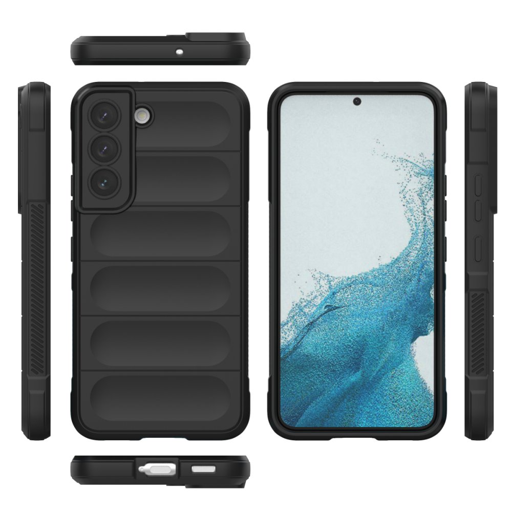  Samsung Galaxy S22 Kılıf Optimum Silikon - Siyah