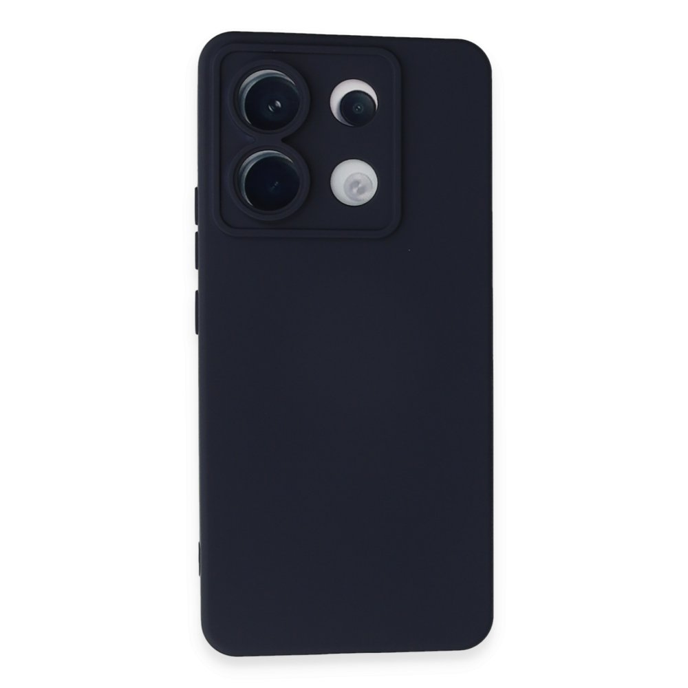 Redmi Note 13 Pro 5G Kılıf Nano içi Kadife Silikon - Lacivert Redmi Note 13 Pro 5G Kılıf Nano içi Kadife Silikon - Lacivert