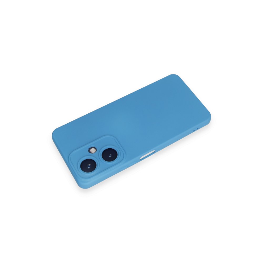  Vivo Y27 Kılıf Nano içi Kadife Silikon - Mavi