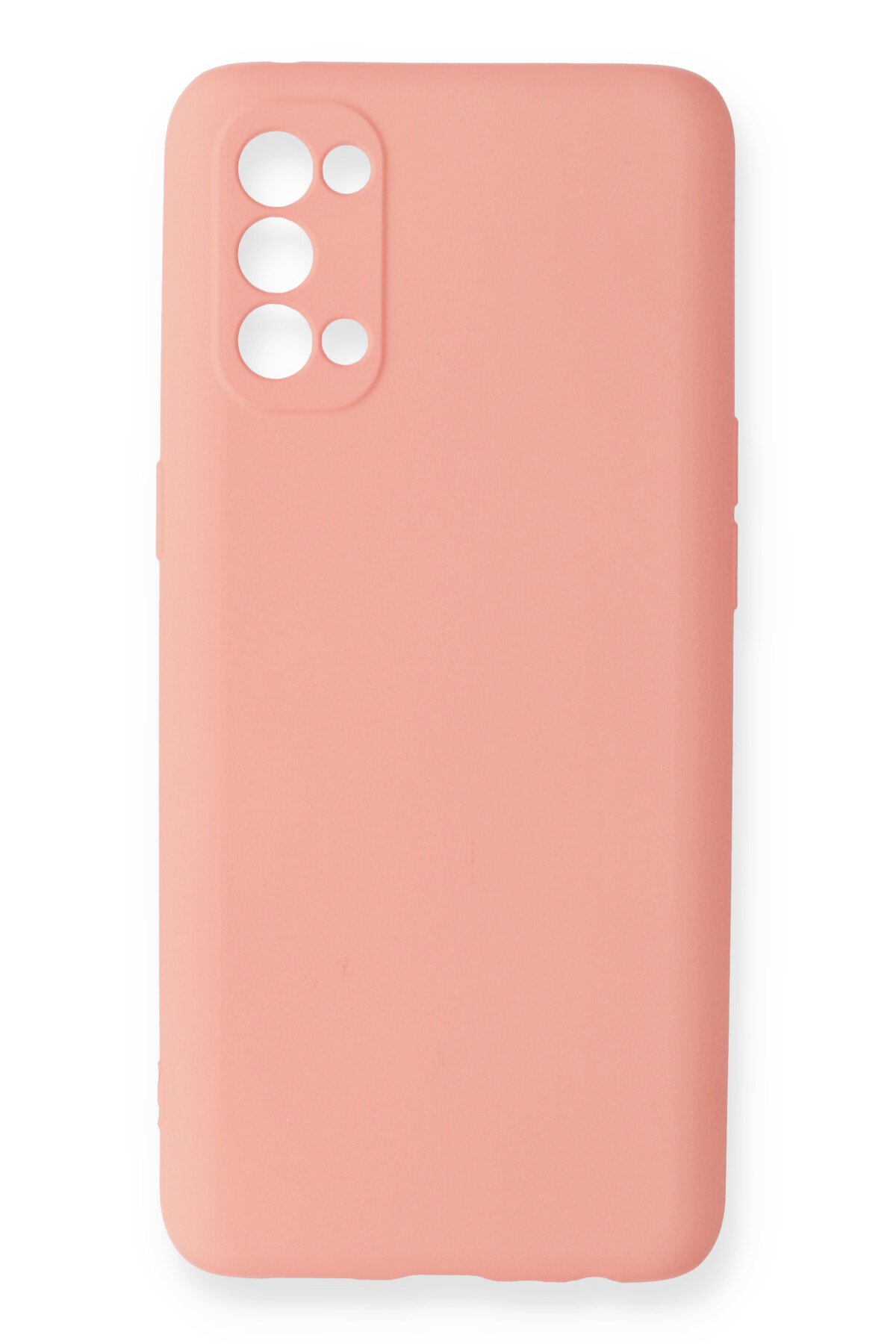  Oppo Reno 4 Kılıf First Silikon - Pudra