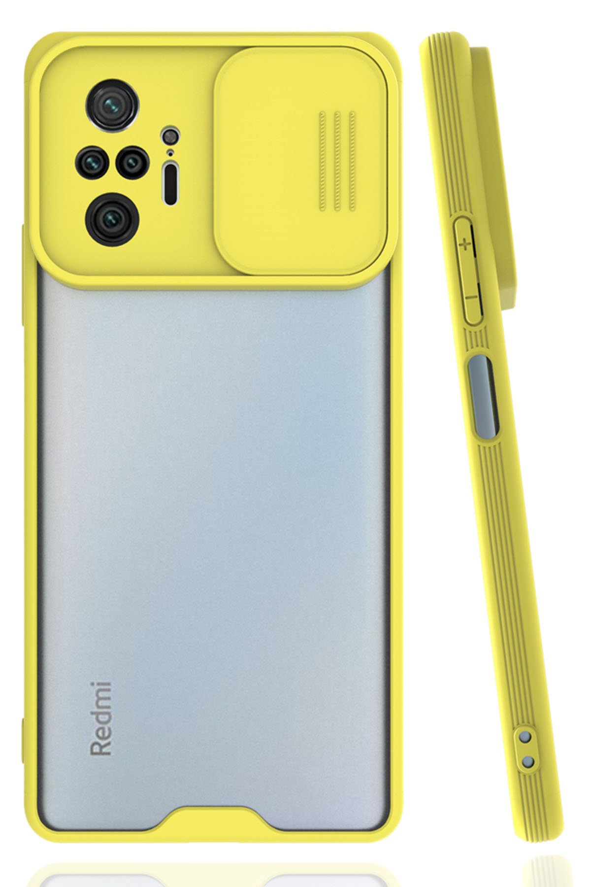 Redmi Note 10 Pro Kılıf Platin Kamera Koruma Silikon - Sarı Redmi Note 10 Pro Kılıf Platin Kamera Koruma Silikon - Sarı