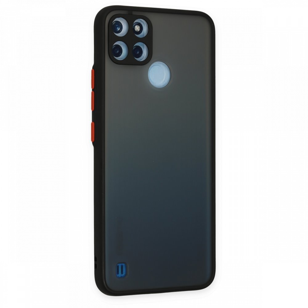  Realme C21Y Kılıf Montreal Silikon Kapak - Siyah