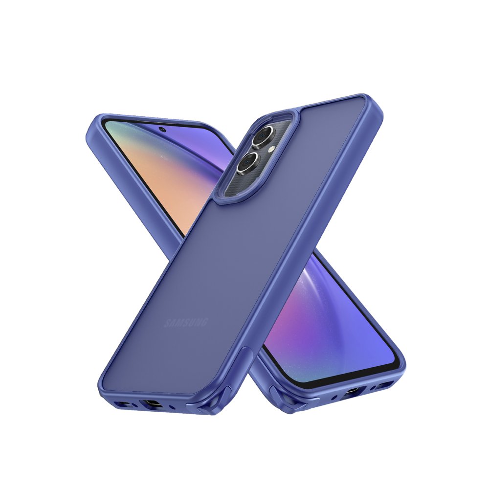  Samsung Galaxy A05 Kılıf Elegant Kapak - Açık Mavi