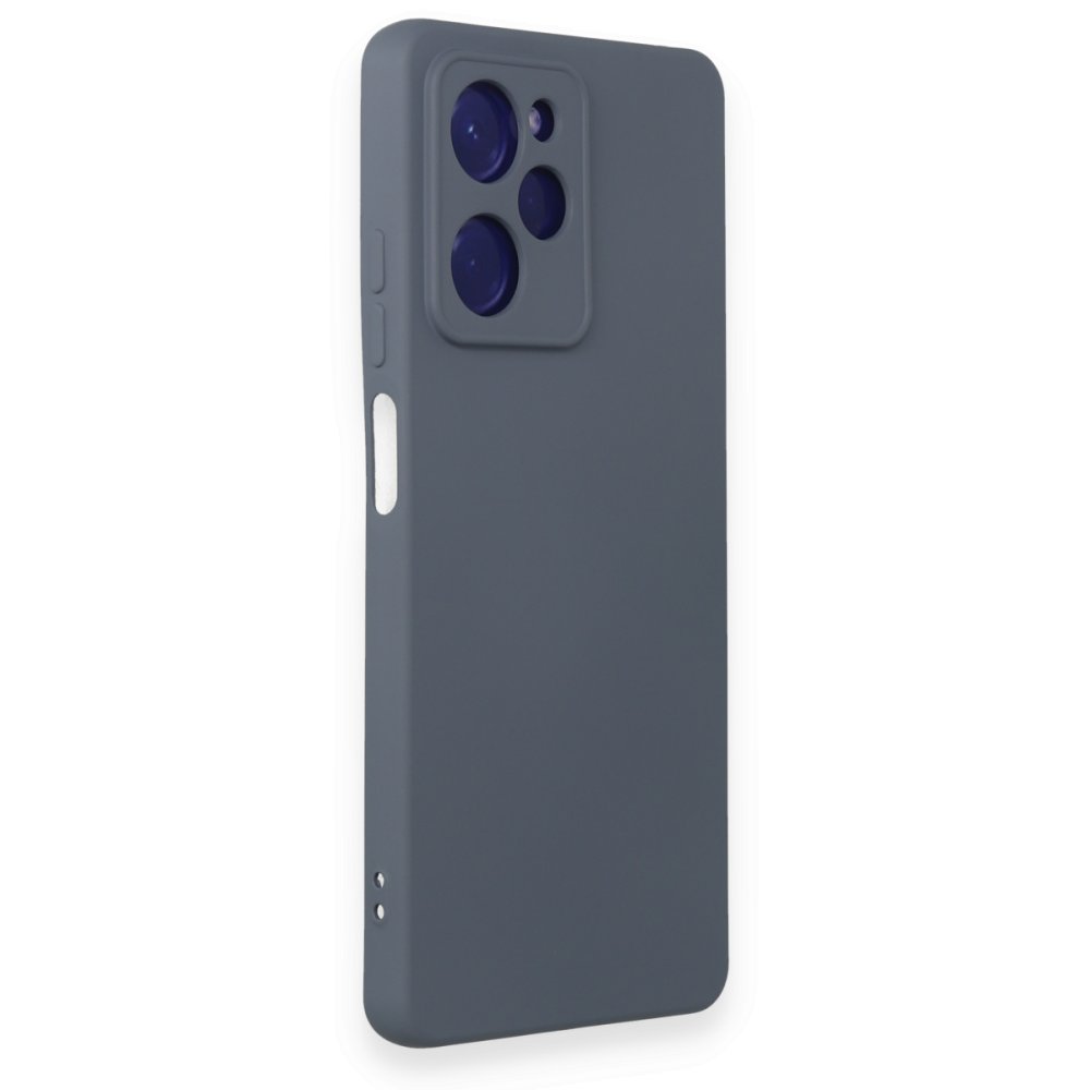  Xiaomi Poco X5 Pro 5G Kılıf Nano içi Kadife Silikon - Gri