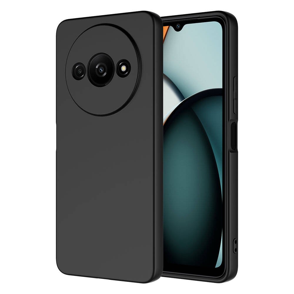 Realme C61 Kılıf First Silikon - Siyah Realme C61 Kılıf First Silikon - Siyah