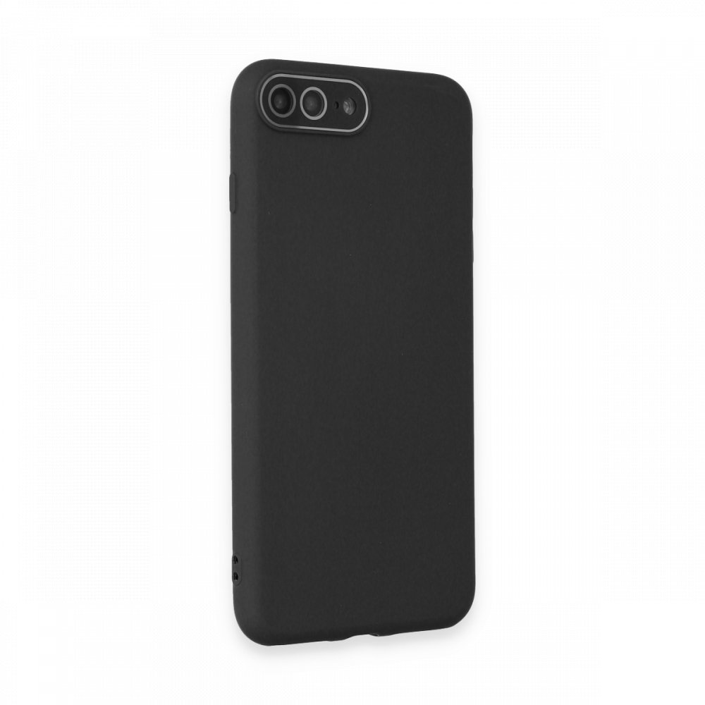 iPhone 8 Plus Kılıf Lansman Glass Kapak - Siyah iPhone 8 Plus Kılıf Lansman Glass Kapak - Siyah