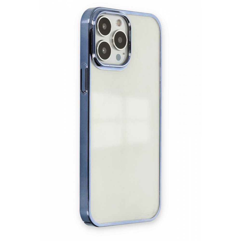  iPhone 13 Pro Kılıf Element Silikon - Mavi