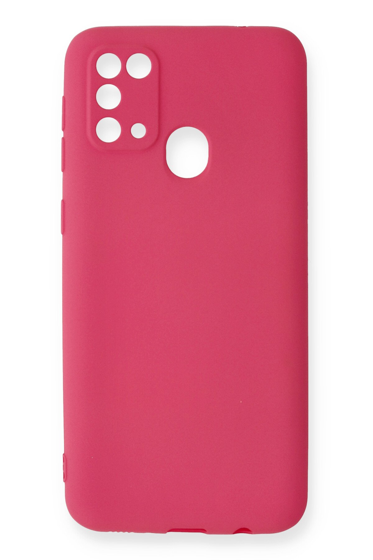  Samsung Galaxy M31 Kılıf First Silikon - Pembe