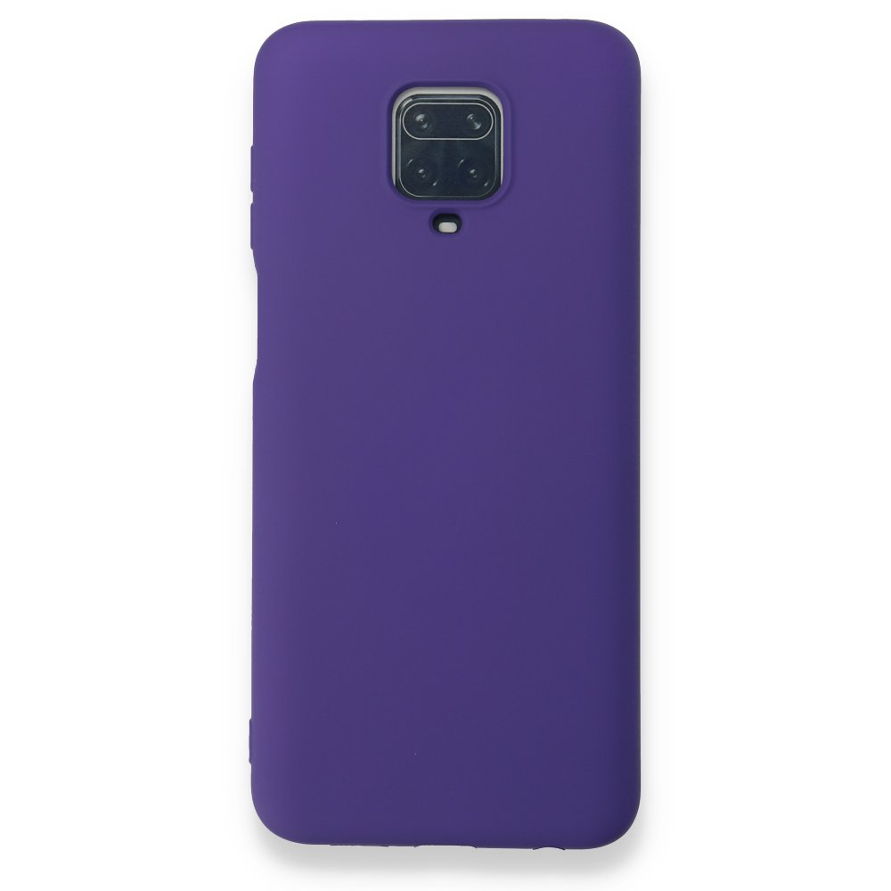 Redmi Note 9S Kılıf Nano içi Kadife Silikon - Mor Redmi Note 9S Kılıf Nano içi Kadife Silikon - Mor