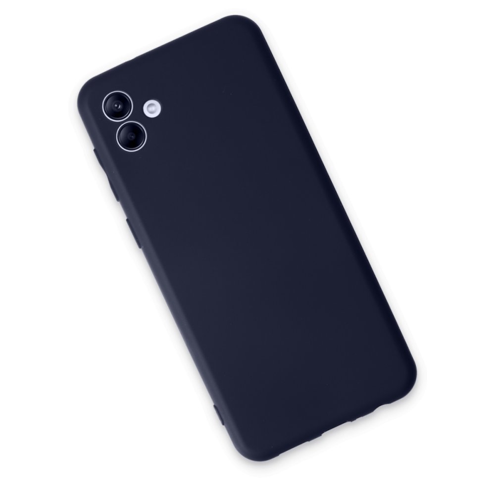  Samsung Galaxy A04 Kılıf First Silikon - Lacivert