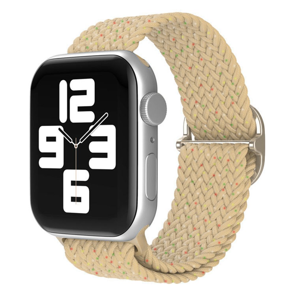  Apple Watch 44mm Star Kordon - Benekli Krem
