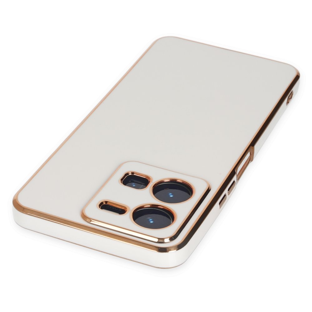 Vivo Y22S Kılıf Volet Silikon - Beyaz Vivo Y22S Kılıf Volet Silikon - Beyaz