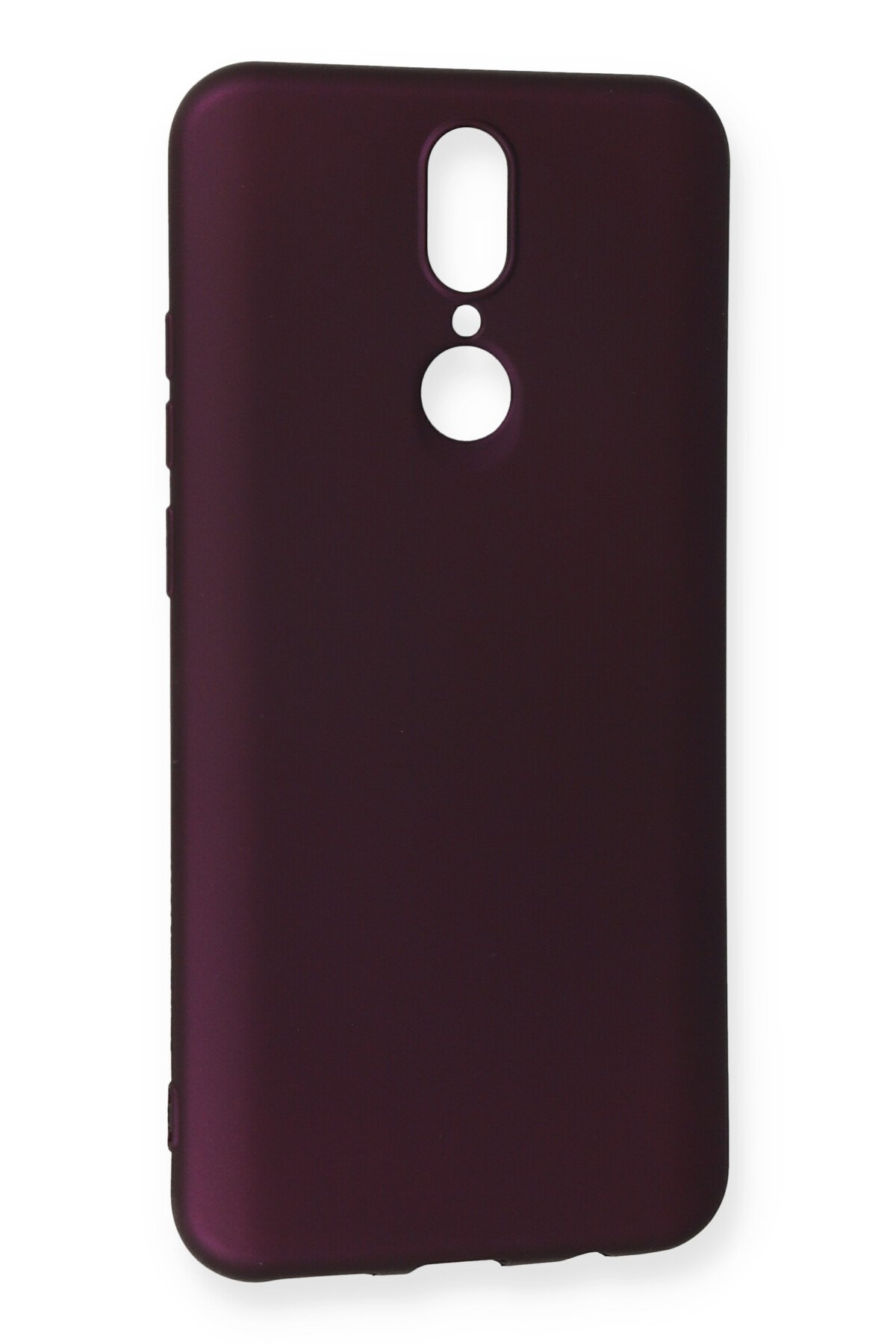  Vestel V7 Kılıf First Silikon - Mürdüm