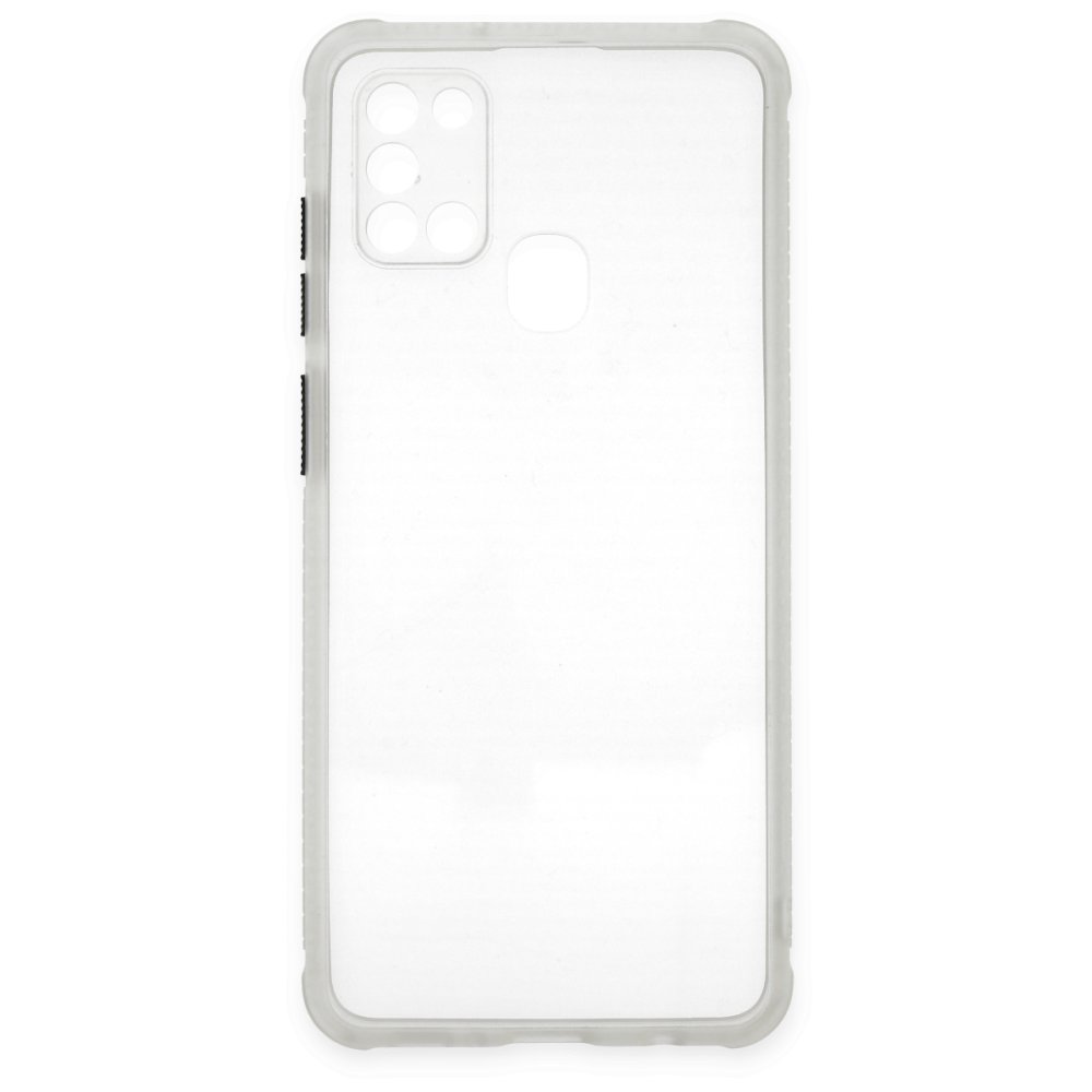  Samsung Galaxy M31 Kılıf Miami Şeffaf Silikon - Şeffaf