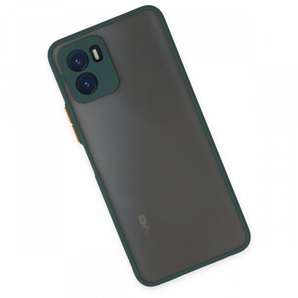  Vivo Y15S Kılıf Montreal Silikon Kapak - Yeşil