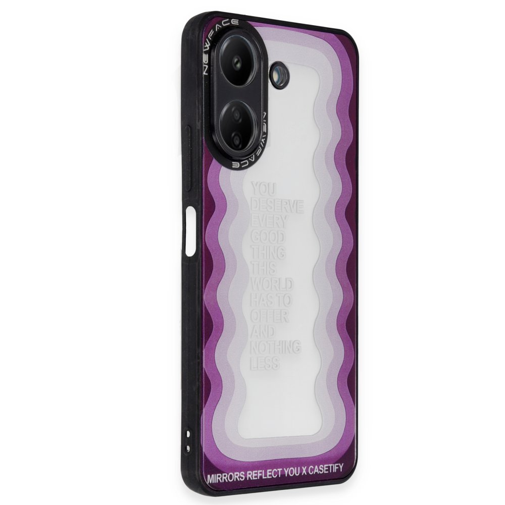  Xiaomi Poco C65 Kılıf Mirror Desenli Kapak - Mirror - 5