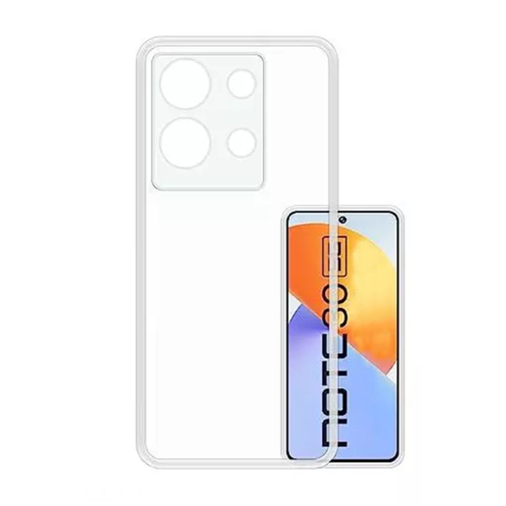 İnfinix Note 30 Kılıf Lüx Şeffaf Silikon İnfinix Note 30 Kılıf Lüx Şeffaf Silikon